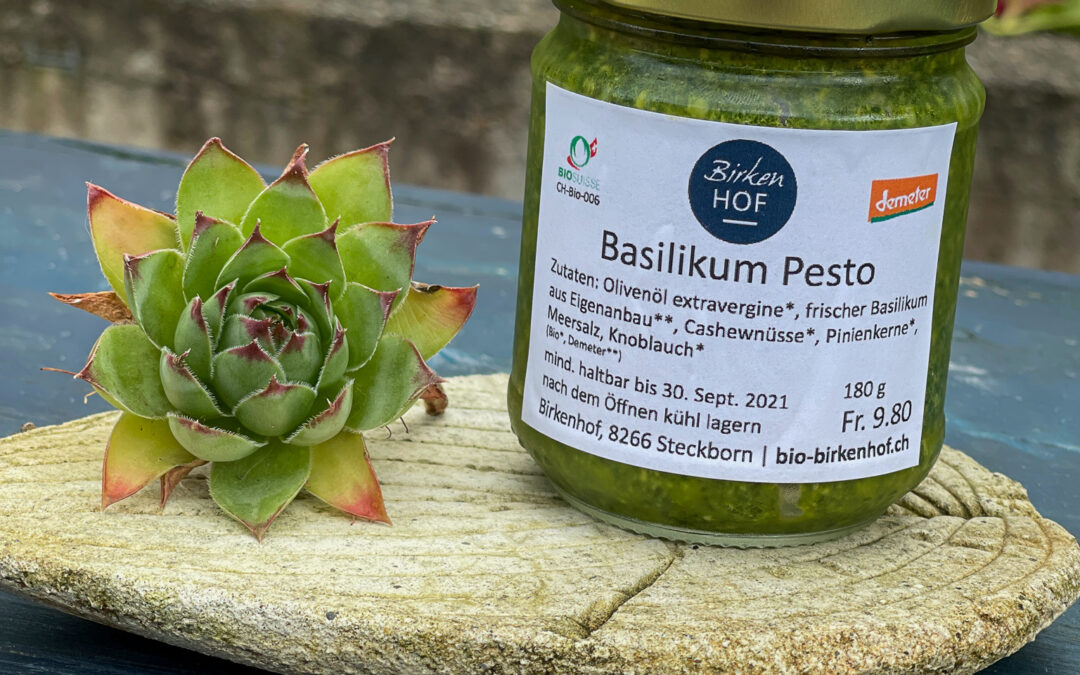 Basilikum Pesto